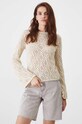 Medicine pulover de bumbac bej RW24.SWD402