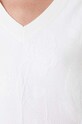 Sweter damski żakardowy kolor beżowy RW24.SWD410