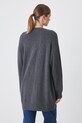 Oblečení Svetr s příměsí vlny šedá barva RW24.SWD504 šedá
