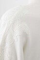 Sweter damski z ozdobną aplikacją kolor beżowy RW24.SWD506 beżowy