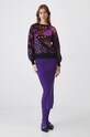 Sweter damski wzorzysty kolor multicolor RW24.SWD602 multicolor RW24