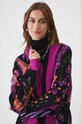 Kardigan damski wzorzysty kolor multicolor RW24.SWD603 multicolor