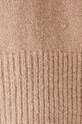 Sweter z domieszką wełny damski kolor beżowy RW24.SWD605 beżowy