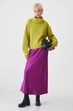 Sweter damski z golfem kolor zielony RW24.SWD708 zielony RW24