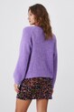 Odzież Medicine sweter wełniany RW24.SWD776 fioletowy