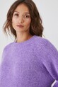 Medicine sweter wełniany fioletowy RW24.SWD776