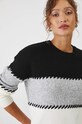 Medicine sweter z domieszką wełny multicolor RW24.SWD805