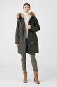 Sweter z wełny merino damski gładki kolor beżowy RW24.SWD809 beżowy RW24