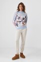 Sweter damski świąteczny wzorzysty kolor multicolor RW24.SWDA01 multicolor RW24