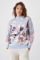 Sweter damski świąteczny wzorzysty kolor multicolor multicolor RW24.SWDA01