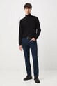 Sweter męski z golfem kolor czarny RW24.SWM051 czarny RW24