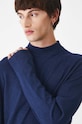 Sweter męski melanżowy kolor granatowy granatowy RW24.SWM052