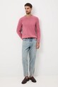 Medicine sweter bawełniany RW24.SWM090 różowy RW24