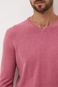 Medicine sweter bawełniany RW24.SWM090 różowy