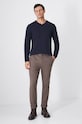 Sweter bawełniany męski kolor granatowy RW24.SWM090 granatowy RW24