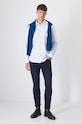 Medicine sweter bawełniany RW24.SWM090 turkusowy RW24