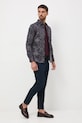 Medicine pulover de bumbac RW24.SWM090 burgundia RW24