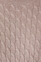 Sweter męski z domieszką wełny merino i kaszmiru kolor beżowy RW24.SWM900 beżowy