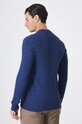 Odzież Sweter męski z domieszką wełny merino i kaszmiru kolor niebieski RW24.SWM900 niebieski