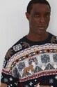 Sweter męski świąteczny wzorzysty kolor multicolor RW24.SWMA51