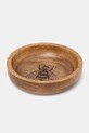 Miska do serwowania drewniana z grawerem kolor brązowy brązowy RW24.TAU702