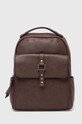 Ruksak z ekologickej kože hnedá farba imitácia kože hnedá RW24.TOD110