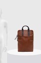 Plecak na laptopa damski ze skóry ekologicznej gładki kolor brązowy RW24.TOD308