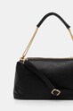 Doplnky Kožená kabelka dámska čierna farba RW24.TOD722 čierna
