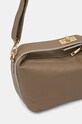 Doplnky Kožená kabelka dámska hnedá farba RW24.TOD730 hnedá