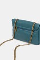 Doplnky Kabelka dámska z ekologickej kože zelená farba RW24.TOD731 tyrkysová