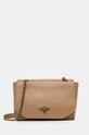 Torebka damska ze skóry ekologicznej kolor beżowy imitacja skóry licowej beżowy RW24.TOD731