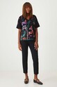 Medicine tricou din bumbac RW24.TSD108 negru RW24