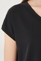 T-shirt damski gładki z modalem kolor szary RW24.TSD404 szary