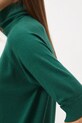 T-shirt damski z golfem RW24.TSD600 zielony