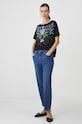 Odzież Medicine t-shirt bawełniany RW24.TSD705 czarny