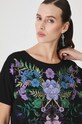 Medicine t-shirt bawełniany RW24.TSD705 czarny