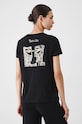 T-shirt damski z kolekcji Zdzisław Beksiński x Medicine kolor czarny RW24.TSD850 czarny RW24
