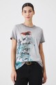 Medicine tricou din bumbac RW24.TSD857 gri RW24