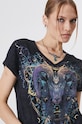 Medicine tricou din bumbac RW24.TSD950 negru