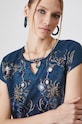 Medicine t-shirt bawełniany RW24.TSD952 turkusowy