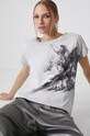 Medicine tricou din bumbac RW24.TSD958 gri RW24