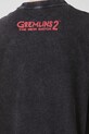 T-shirt bawełniany damski Gremlins 2 kolor szary RW24.TSDA73