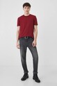 Medicine tricou RW24.TSM026 burgundia RW24
