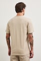 Oblečenie Basic tričko pánske bavlnené s elastanom RW24.TSM040 béžová