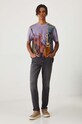 T-shirt bawełniany męski wzorzysty kolor multicolor RW24.TSM100 multicolor RW24