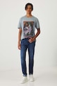Medicine tricou din bumbac RW24.TSM103 gri RW24