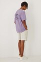Medicine t-shirt bawełniany RW24.TSM110 fioletowy RW24