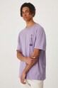 Odzież Medicine t-shirt bawełniany RW24.TSM110 fioletowy