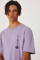 Medicine t-shirt bawełniany fioletowy RW24.TSM110