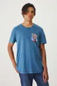 Одежда Хлопковая футболка Medicine RW24.TSM150 голубой